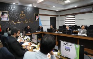 بررسی وضعیت پرونده‌های مرتبط با گزارش‌های بازرسی در نشست رئیس کل دادگستری استان البرز